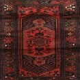thumbnail image 1 of Ahgly Company Indoor Square Traditional Bakers Brown Persian Area Rugs, 8' Square, 1 of 6