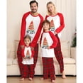 thumbnail image 2 of Pijamas familiares navideños a juego, conjuntos de pijamas a cuadros blancos y negros, árbol de Julio, navidad, 2 of 4