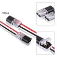 thumbnail image 4 of 10Pcs 2 Pin Way Plug Wire Cable Snap Connectors Waterproof Electric Wire Double-Wire Plug-In Connector With Locking Buckle, 4 of 5