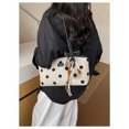 thumbnail image 6 of PRIYAL Polka Dot Shoulder Bag Vintage Everyday Purse Trendy Y2k Handbag Cute Shoulder Purse for Women with Pendant, 6 of 6