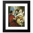 thumbnail image 2 of Giovanni Domenico Tiepolo 12x14 Black Modern Framed Museum Art Print Titled - The Continence of Scipio (ca. 1751), 2 of 5