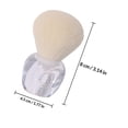 thumbnail image 2 of OUNONA Brocha Para Maquillaje Base Y Rubor Con Sintético Transparente Sin Caída, 2 of 8