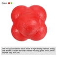 thumbnail image 3 of Unique Bargains Rebond Ballons de Réaction Coordination Entraînement Ballon Agilité Entraîneur TPR, Rouge Vert 2 Pack, 3 of 4