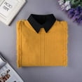 thumbnail image 5 of Fake Collar Detachable Dickey Collar Half Shirts Round Collar Blouse False Collar Top for Women Girls Outfits, 5 of 8