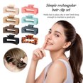 thumbnail image 3 of 8 Uds. Kits de pinzas para el cabello, abrazadera antideslizante para agarrar el cabello, tocados de regalo de joyería para mujeres, 3 of 8