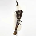 thumbnail image 5 of Medieval Steampunk Spaulder Roman Gladiator Shoulder Armor Vintage Leather Pauldrons Cosplay Warrior Larp Costume For Men, 5 of 5