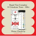 Rapid Test Complete Urinalysis Test Strips 100 Tests UTI Strips