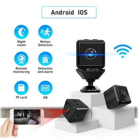 Podofo Wireless Mini IP Camera Surveillance Camera 1080P HD Cam Portable Home Security Camera Outdoor Indoor 2.4GHz Wi-Fi Baby Monitor Motion Detection Night Vision