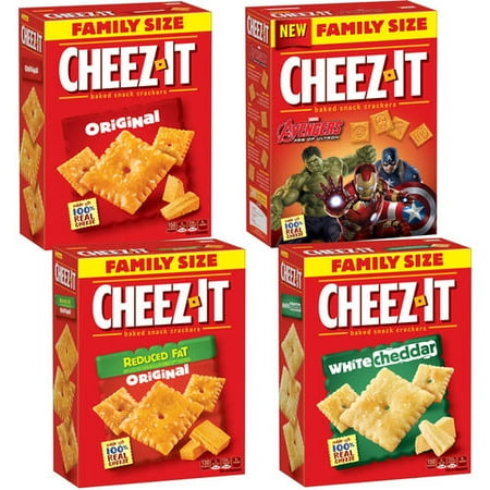 - Kelloggs Family Size Cheezit Value Pack Bundle (Pick 2)