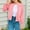 Pink, variant on OGLCCG Kids Girls Zip Up Sweatshirts Casual Stand Collar Long Sleeve Bomber Jacket Loose Lightweight Crop Outwear with Pockets 5-14 Years