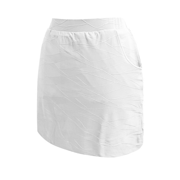 Monterey Club Women's Embossed Tonal Texture Knit Skirt #4803