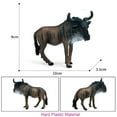 thumbnail image 4 of Ksopiavobs Animal Figures Realistic Plastic Small African Wildebeest Animal Action Model Science Project, Learning Educational Toys, Birthday Gift, Cake Topper for Kids Toddlers, 4 of 4