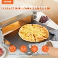 thumbnail image 2 of Plato de acero para pizza VEVOR de 20 x 14 cm con una conductividad 20 veces mayor, 2 of 9