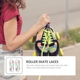 thumbnail image 4 of Lacets de Patins à Roulettes Rainbow 1,8m Résistants à l'Usure en Polyester Coloré pour Patins en Ligne 1 Paire, 4 of 5