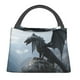 thumbnail image 1 of Fotbe Valley Gray Dragon Bolsa Térmica Portátil con Estampado, Bolsa de Entrega de Alimentos Aislada, Bolsa Reutilizable de Gran Capacidad para Comidas y Supermercado, 1 of 6