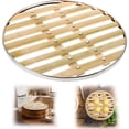 thumbnail image 1 of Ensemble d'Outils de Cuisson Inserts de Cuiseur Vapeur avec Bord en Acier Inoxydable 30Cm Ronds Réutilisables Antiadhésifs pour Cuisson de Raviolis Accessoires de Cuisson Outils de Pâtisserie Kit de Cuisson Fournitures de Cuisine, 1 of 8