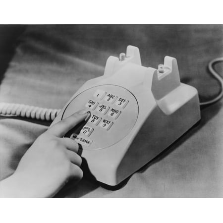 Bell Telephone Company Introduced The Push-Button Telephone In 1959 To Replace The Rotary Dial Phones The Phone Used Newly Available Transistors To Produce Its Many Tones With Electronic Oscillators H