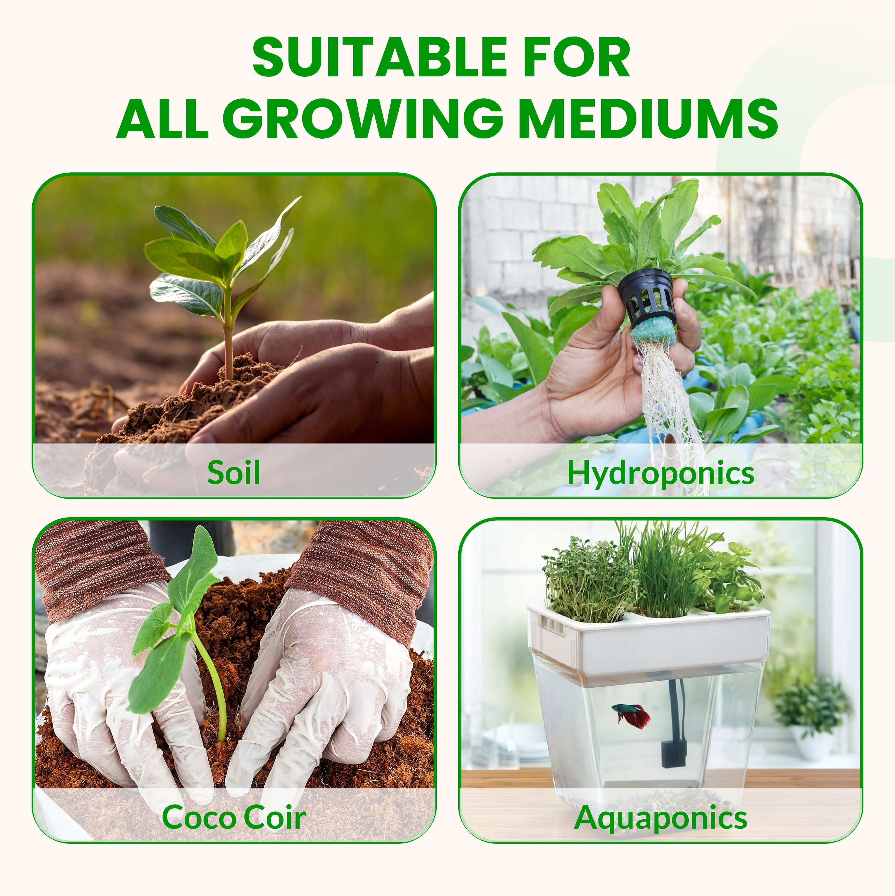 Humboldts Secret Everything Growing 20-20-20 Fertilizer - All Purpose Water Soluble Plant Food - Balanced NPK with Norwegian Kelp - For Lawns Gardens, Vegetables, Flowers & Indoor Plants - 2 lb