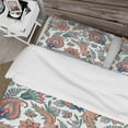 thumbnail image 4 of Designart 'Colourful Floral Paislery' Floral Duvet Cover Set, 4 of 4
