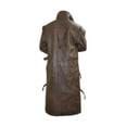 thumbnail image 5 of Men’s Galaxy Guardians Custom Brown Genuine Leather Long Coat SouthBeachLeather, 5 of 6