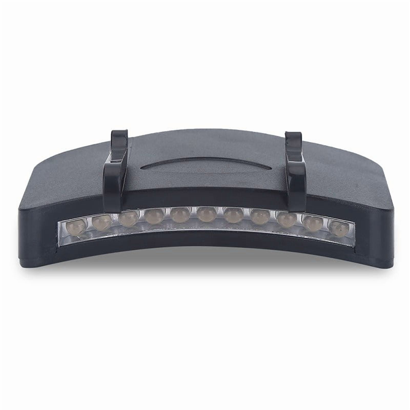 Super bright LED headlights - Outdoor fishing, camping and hunting flashlights that clip onto a hat.