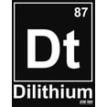thumbnail image 2 of Junior's Star Trek Dilithium Element #87  Racerback Tank Top Black Small, 2 of 5