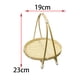 thumbnail image 5 of Organizador de canasta de almacenamiento de bocadas de cesta de fruta de bambú, bandeja de pan para hornear, decoración, soporte, cesta de almacenamie Beige 1 Capa, 5 of 5