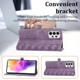 thumbnail image 6 of Feishell Wallet Case for Samsung A53 5G, Premium Magnetic PU Leather Kickstand RFID Blocking Flip Case with Card Slots Wrist Strap Folio Case For Samsung Galaxy A53 5G, Purple, 6 of 11