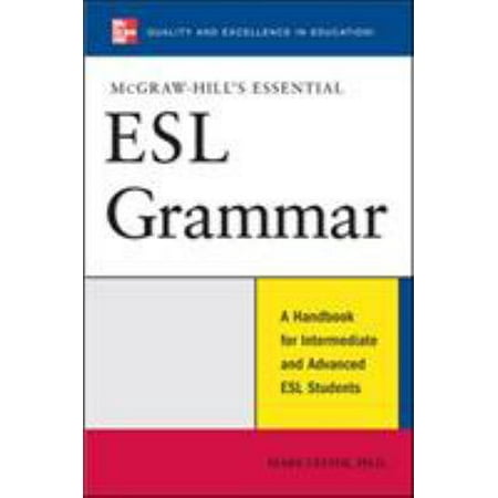 McGraw-Hill's Essential ESL Grammar : A Hnadbook for Intermediate and Advanced ESL Students 9780071496421 Used / Pre-owned