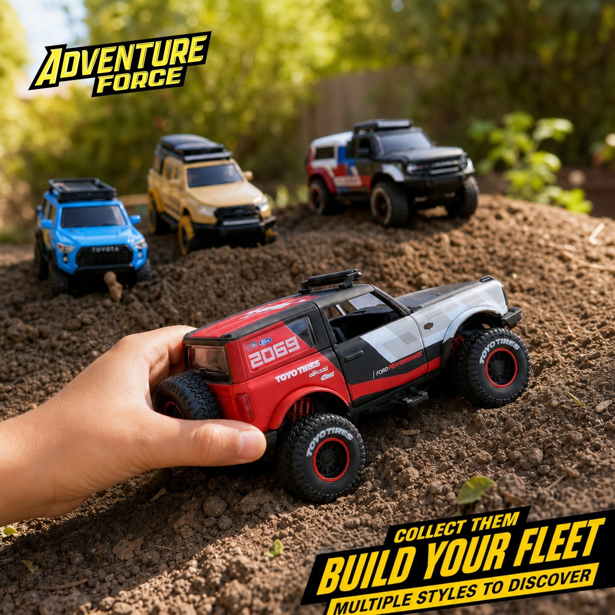 Adventure Force Off-Road 4x4 Rebels Die-Cast Vehicle (Style May Vary)