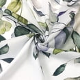 thumbnail image 3 of Stall Eucalyptus Leaves Shower Curtain, Sage Green Watercolor Plant Narrow Half Floral Shower Curtain 36 x 72, Waterproof Fabric Bathroom Shower Stall Shower Curtain Sets with Hooks., 3 of 6
