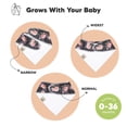 thumbnail image 3 of Baberos tipo bandana KeaBabies de algodón orgánico, paquete de 10 unidades, 3 of 9