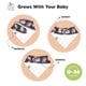 thumbnail image 3 of Baberos tipo bandana KeaBabies de algodón orgánico, paquete de 10 unidades, 3 of 9