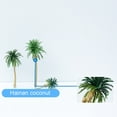 thumbnail image 6 of SPRING PARK 10Pcs Mini Artificial Coconut Palm Trees Model Toys DIY Landscape Layout Accessory 8cm, 6 of 7