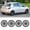 15 inch- Matte Black, variant on 4 PCS 15 inch Hubcaps for 2019-2020 Toyota Yaris Sedan, Snap-On Matte Black, 15 inch 2019-2020 Yaris Sedan Style Wheel Cover(4 Pack)