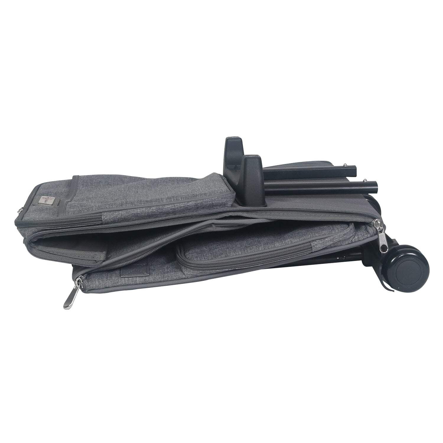 Collapsible Rolling Scrapbook  Featherweight Case, Heather