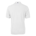 thumbnail image 3 of Men's Cutter & Buck White Charlotte Knights Virtue Eco Pique Recycled Polo, 3 of 3