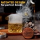 thumbnail image 4 of Kit Ahumador de Whiskey JRKOO con Soplete, 6 Chips de Madera y 2 Vasos, 4 of 7