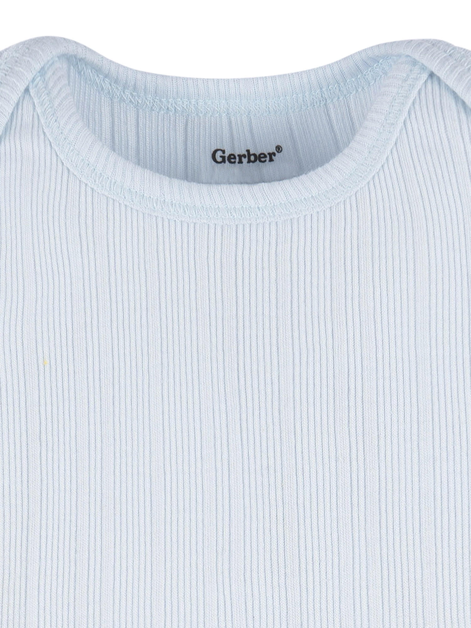 Gerber Baby Neutral Short Sleeve Onesies, 3-Pack, Sizes Newborn - 24 Months