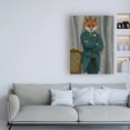 thumbnail image 3 of Trademark Fine Art 'Fox Victorian Gentleman Portrait' Canvas Art by Fab Funky, 3 of 3