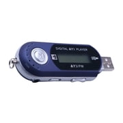 Portable USB MP3 Player Music Player Digital LCD Screen Bluetooth FM Radio Multifunction MP3 Music Player Blue,1 * MP3 Player(without 1xAAA battery),Blue