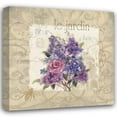 thumbnail image 1 of Carol Robinson 20x20 Gallery Wrapped Canvas Wall Art Titled - Le Jardin, 1 of 4