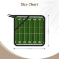 thumbnail image 3 of Sikiie American Football Field Pot Holders Kitchen Insulation Mats Heat Resistant Pot-Holder Oven Anti-Scald Pads for Cooking Baking, 7.1*7.1inch, 3 of 8