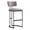Taupe, variant on Juno Contemporary Modern Metal Barstool in Ivory