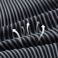 thumbnail image 5 of IWRICH Men's Striped Tights Compression Pants Workout Running Gym Legging Pants Grey XXL, 5 of 8