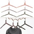 thumbnail image 2 of hejhncii Travel Camping Coat Drying Rack Outdoor Practical Hanger Folding Clothes Hanger, 2 of 12