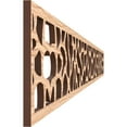 thumbnail image 3 of Ekena Millwork 46 3/8"W x 4"H x 1/4"T Rochester Fretwork Moulding, Red Oak, 3 of 13