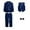 Navy-2, variant on MUXiin Boy's Tuxedos Toddler Formal Suits Set Kids Blue Black Slim Fit Suit for Weddings