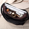 thumbnail image 6 of JASGOOD Vintage Suede Hobo Bag for Women Soft Oversized Shoulder Purse, Casual Daily Handbag, 6 of 8