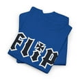 thumbnail image 3 of Flip Skateboards Skate Classic 90s Print Design T Shirt Colors Appleyard Black - Royal / 4XL, 3 of 4